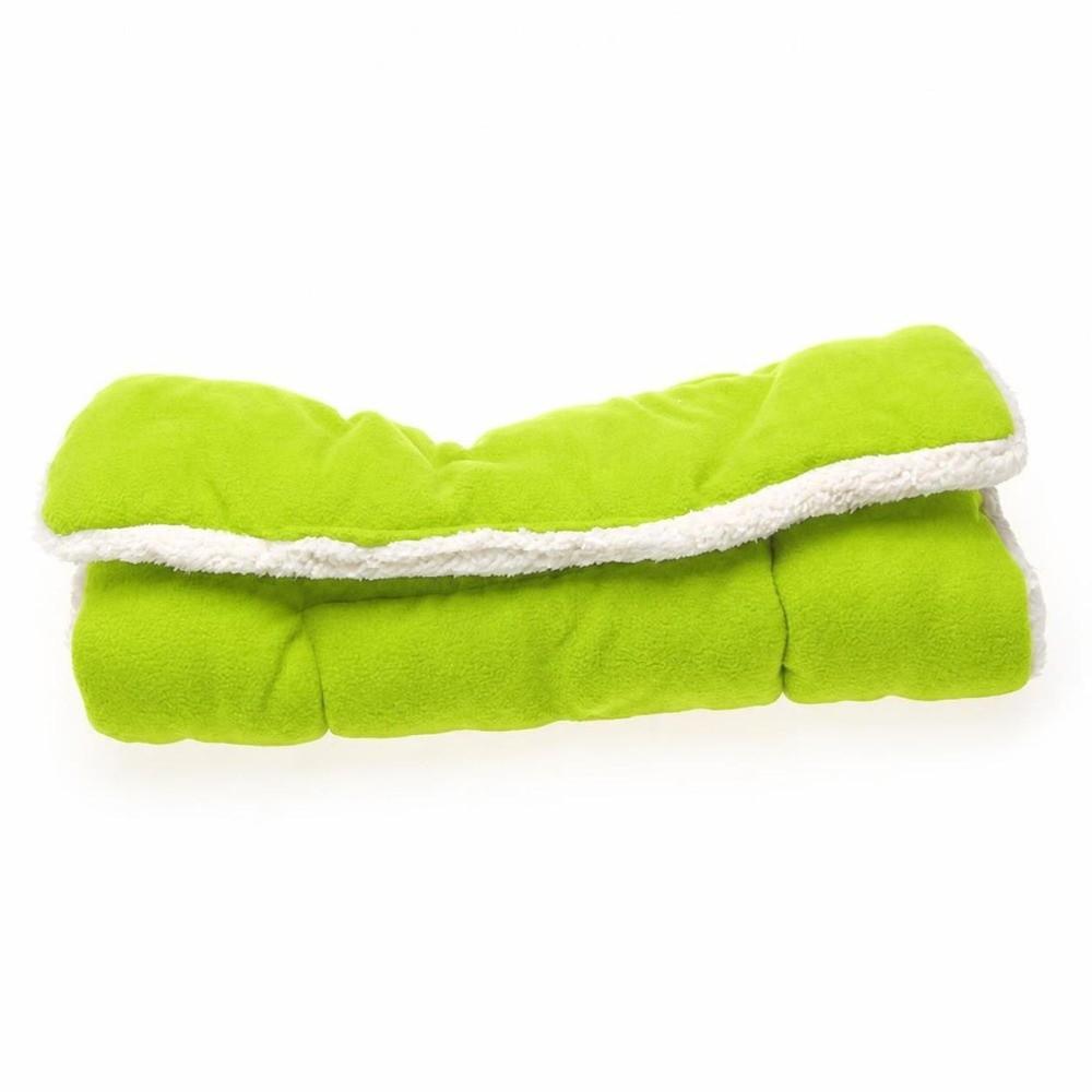 Cozy Soft Bed Mat Green Plush Pet Mat Cozy Pet Dog Bed Dogs