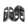 For Toyota Crown -2025 Carbon Fiber Car Inner Door Handle Bowl Cover Trim 4X
