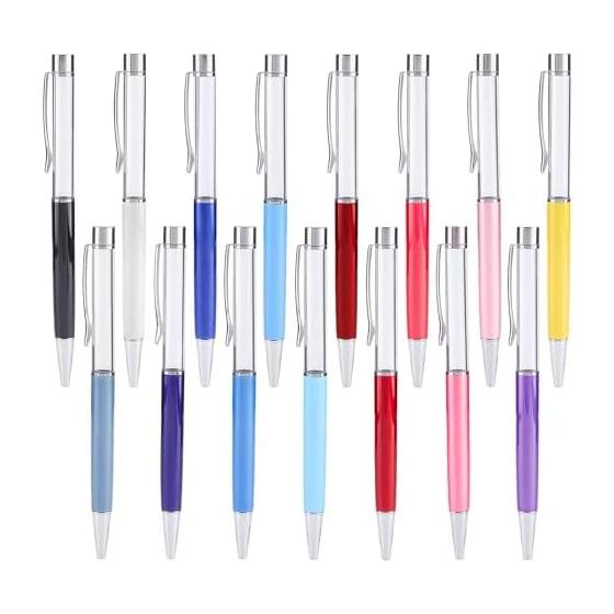 DIY Herbarium Ballpoint Pen Kit - 15 Colors, Smooth Writing, Elegant Design, Perfect Gift for Women, Birthdays, Anniversaries, Office, Study, and
