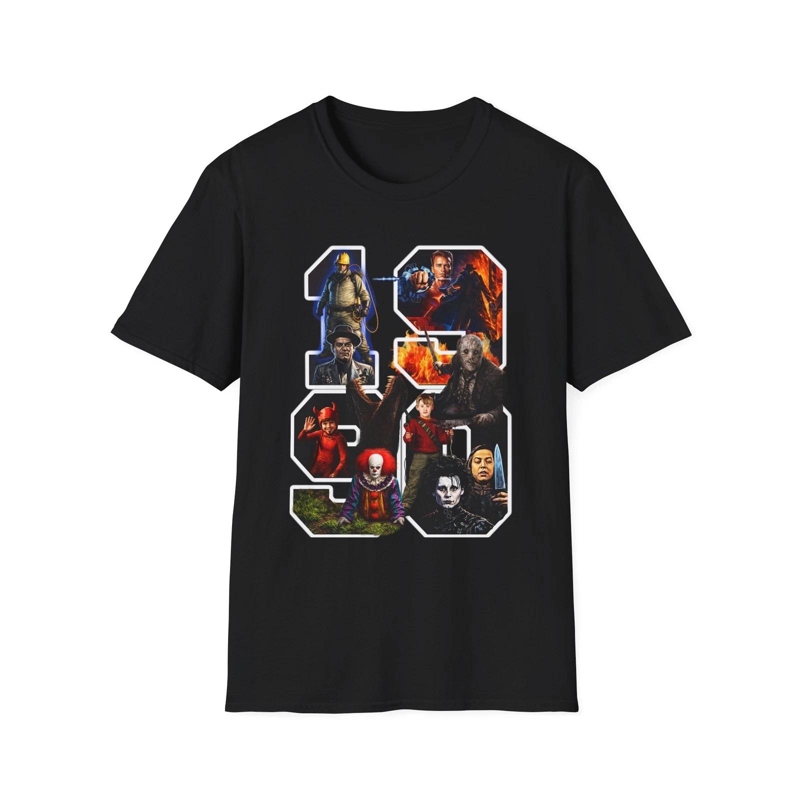 1990s Popular Movies T-Shirt | Retro Film Poster Tee XXXXL