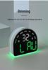 Multifunctional LED Ambient Alarm Clock with Temperature Display and Multiple Alarms