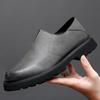 Men's shoes 2025 autumn new men's casual tooling shoes outdoor lightweight trend fashion one pedal spot