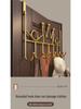 Punch-Free Over-the-Door Coat and Hat Rack - Bedroom & Kitchen Storage Solution