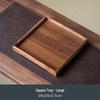 Chinese Style Walnut Wood Tea Tray