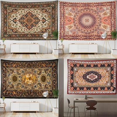 Bohemian Stil Hippie Wandteppich Kunst Ästhetik Wohnzimmer Heimdeko Vintage Illustration Wandbehang