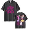 KPop Demon Hunters Saja Boys T-shirt Harajuku O-neck Casual Shirt Gift Men Women Short Sleeve Oversized Y2k Male Female Clothing