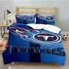 Titans Crest Bedding Set 3pcs, High Quality Bedding Set Including 1pc Duvet Cover And 2pcs Pillowcases for Bedroom, Dormitory Gift