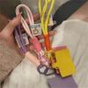 with Clip Braided Strips Color Phone Lanyard Colorful Wrist Straps Hand Lanyard  Phone Case