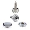 150Pcs Stainless Steel Marine Grade Canvas and Upholstery Boat Cover Snap Button Fastener Kit 15mm Screws Snaps with Tool