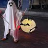 Halloween Ghost Costume Cloak For Adults Kids Adjustable Spooky Party Outfit Polyester Cotton Material
