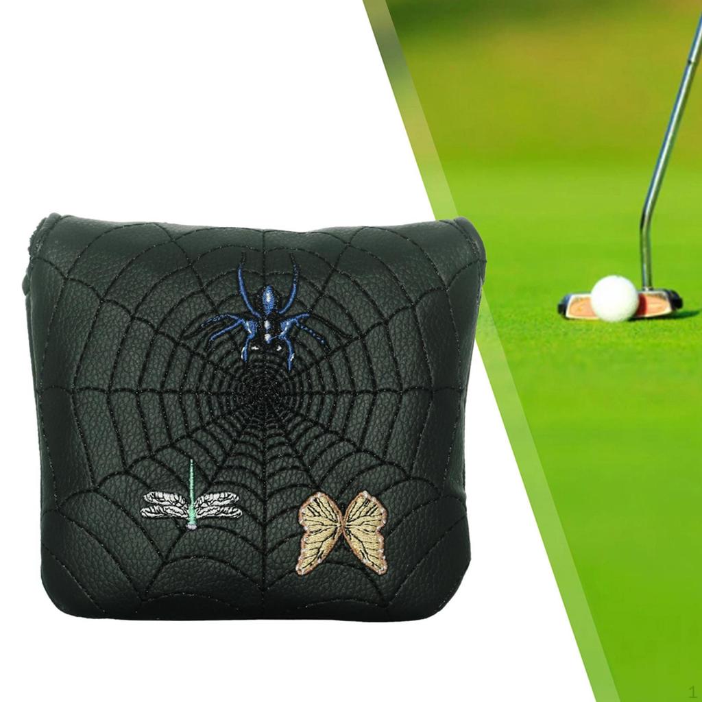 Golf Putter Cover Club Protector Comfortable Lining Portable Gift for Men Accessories Fits Most