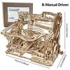 3D Wooden Puzzle DIY Marble Run Building Model Kit STEM Educational Construction Toys for Kids Adults Teens Boys Girls Gifts