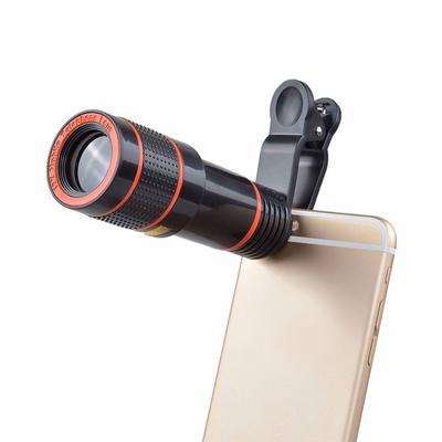 Externí zoom mobilní teleskop s vysokým rozlišením, 12x teleobjektiv