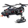 700 STÜCKE City Polizei 6 in 2 Navy Swat Transporter Team Hubschrauber Modell Minifiguren Bausteine Kinder Steine Pädagogisches Spielzeug Junge Geschenke