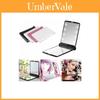 Portable Mini Makeup Cosmetic Folding Compact Pocket Mirror With 8 Lights Led