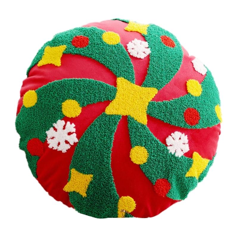 Removable Cushion Cover for Sofa Office Chair Christmas Pillow Sleeve Decorative and Functional Pillowcase for Home Use
