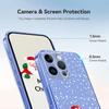 For iPhone 12 Pro Max 6.7 inch Case Christmas Themed Pattern Printing TPU Phone Back Cover