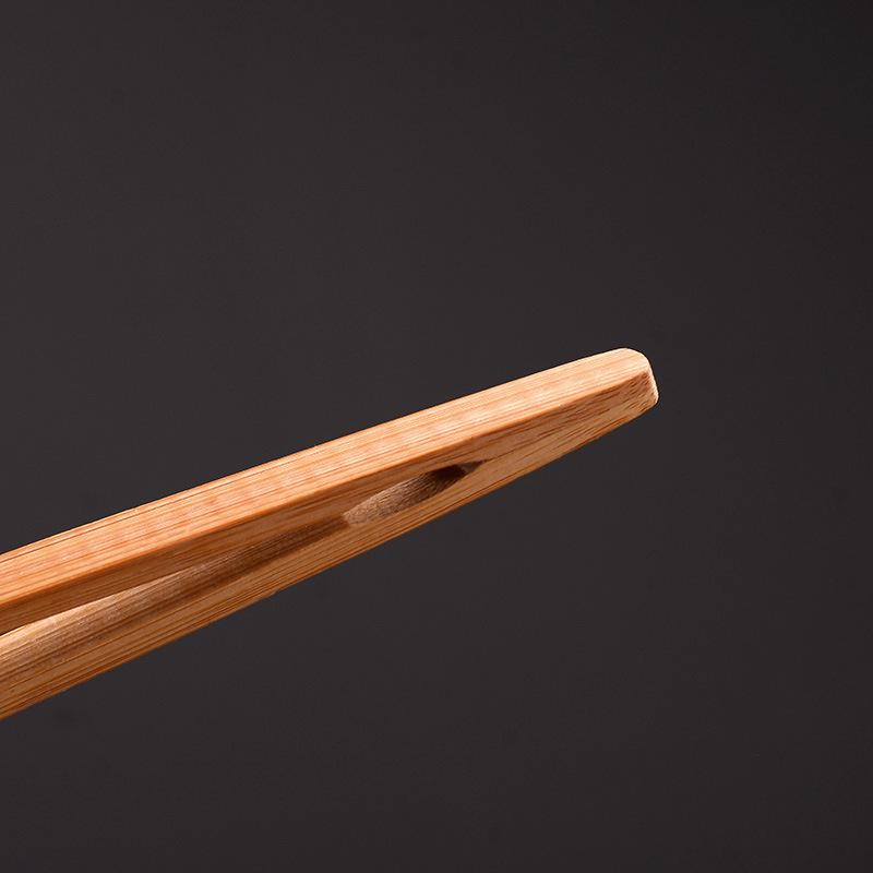 Bambus-Teepinzette und gebogene Clips für Teeservice und Zeremoniezubehör