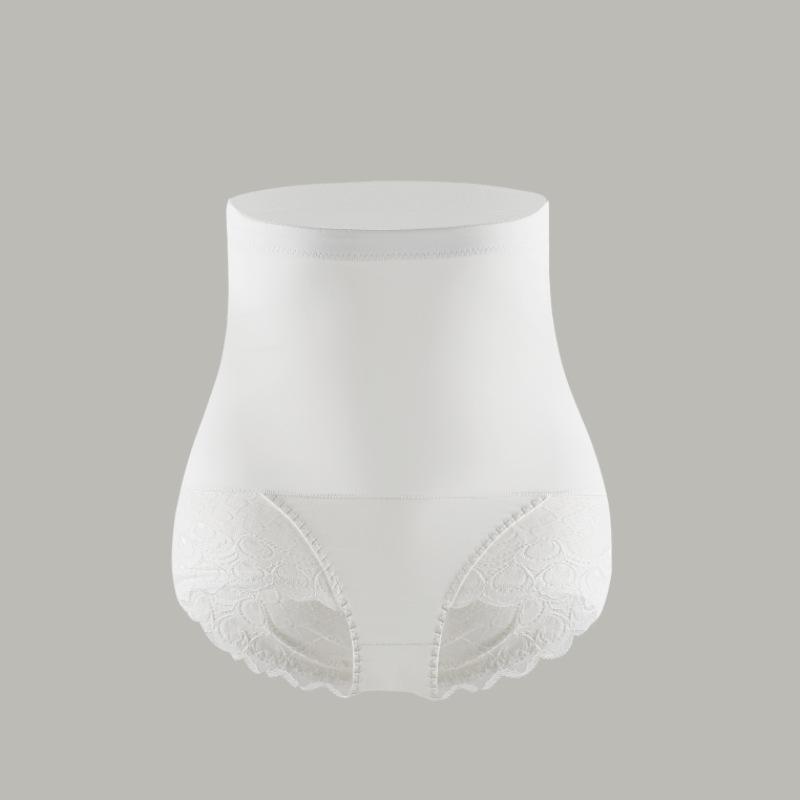 

Брюки с высокой талией, подтягивающие живот, корректирующее белье для тела, женские контрольные брюки, трусы для предотвращения послеродового воздействия, контрольные трусики 3XL белый