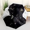 1pc Resident Evil Automatic Opening/Closing Umbrella with Convenient Three-Fold Design, 8 Iron Ribs - for Outdoor Daily Use, Travel A15