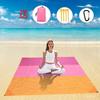 Waterproof Foldable Picnic Blanket Camping Beach Outdoor Use 210x200cm With Sandbags 2-4 Person