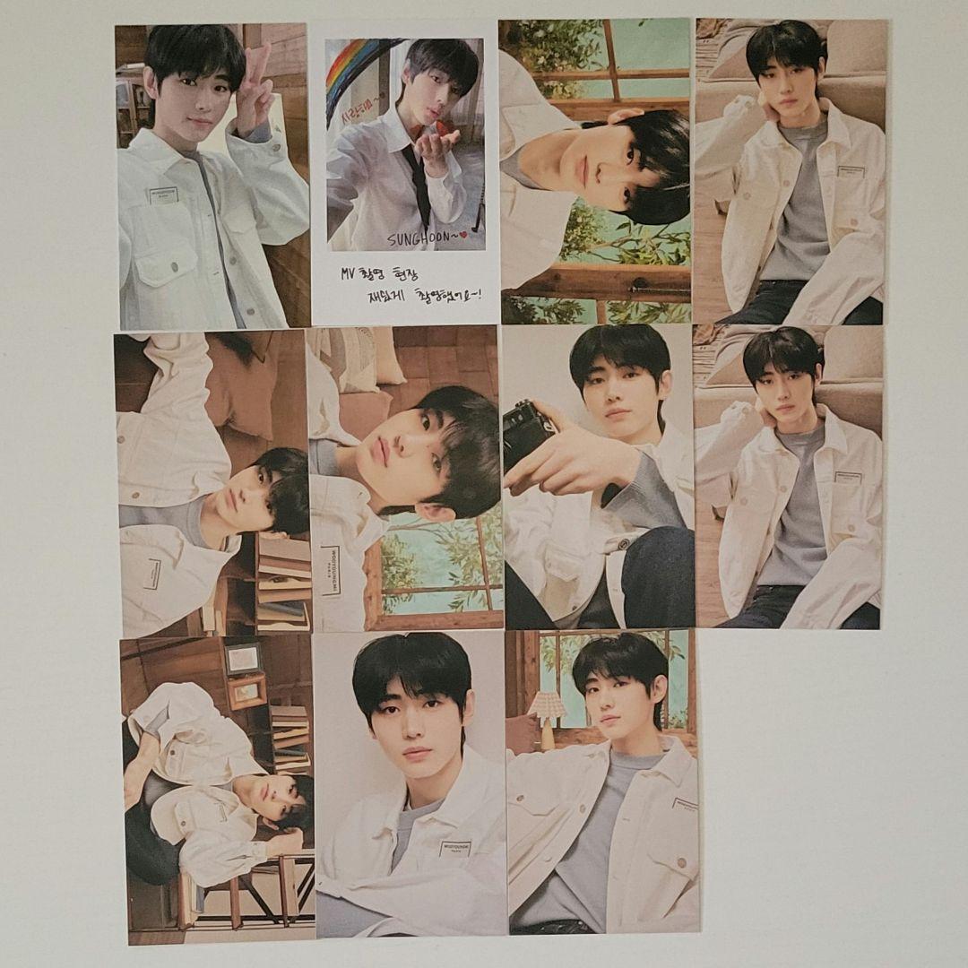 

[USED] ENHYPEN Sung Hoon trading cards sold separately