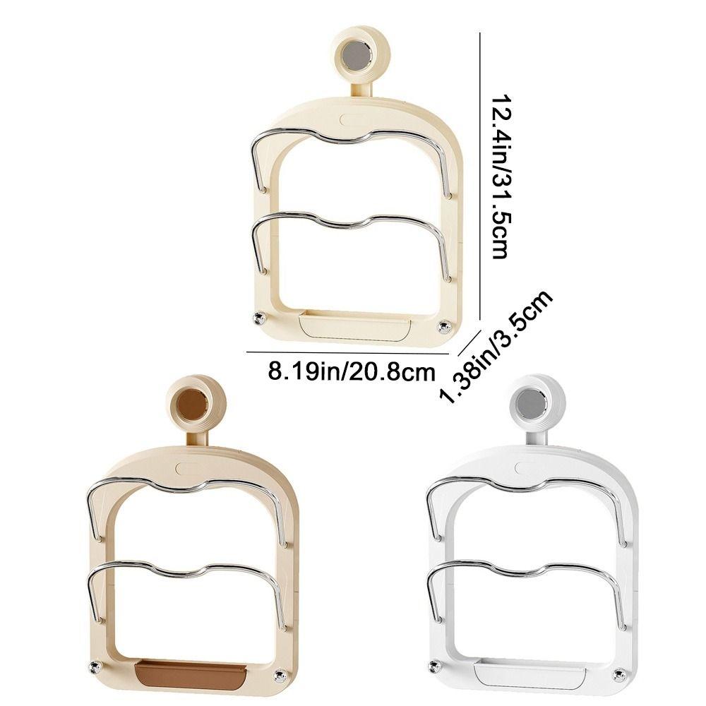 Plastic Chopping Board Rack Punch-Free Cutting Board Holder Pan Cover Storage Holder  for Home