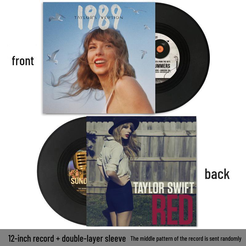 Modern Retro Music Theme Vinyl Record Poster - Wall Decoration