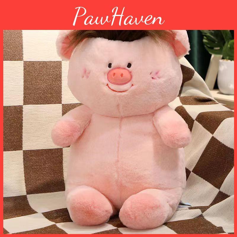 Style Pig Hair Plush Toys Cartoon Animal Stuffed Doll Decoration Gifts Kids