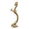 Miniature Brass Dragon Decor Gift Tea Pet Crafts Home Wealth Statue