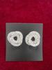 Retro Fashion High-grade Crystal Rose Earrings Women Zircon Ear Studs Wedding Jewelry Gifts