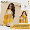 CACUSS Women's Wool Blend Scarf & Shawl