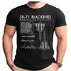 SR-71 Blackbird Mach 3 Schemat Koszulka dla dorosłych