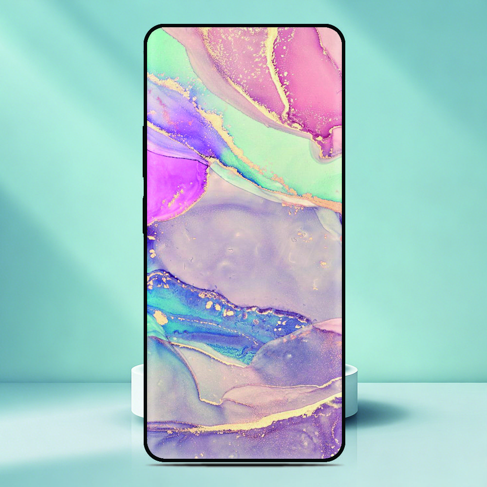 Pink Marble Phone Case For Motorola Moto G86 Power 5G Painted Back Cover For Moto G75 TPU Soft Fundas Customized Photo