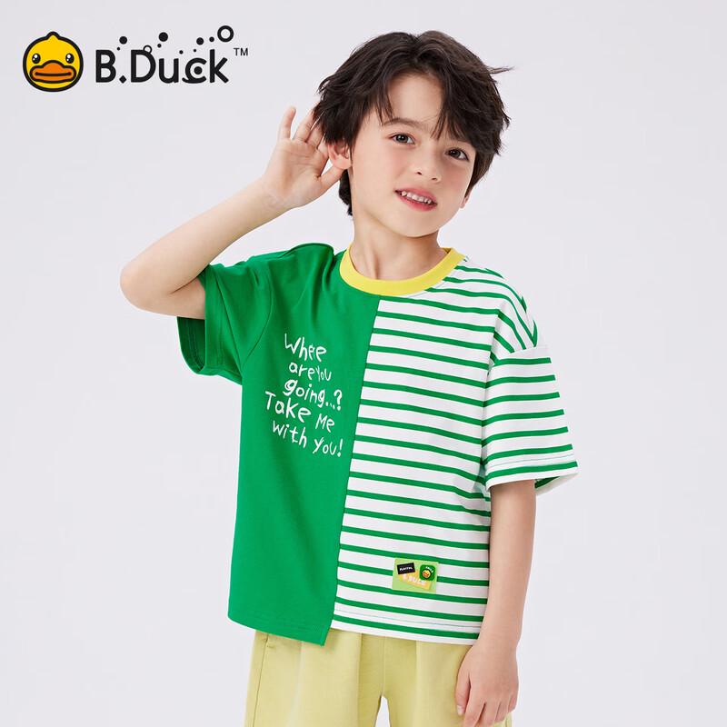B.Duck Boys  Cartoon Short Sleeve T-Shirt 105CM
