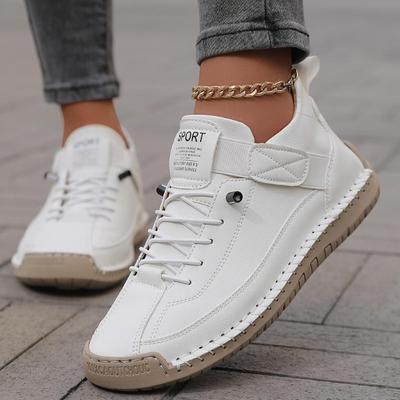 Vintage britu roku darinātas uzvelkamas darba kurpes ar potītes siksnu un neslīdošu gumijas zoli