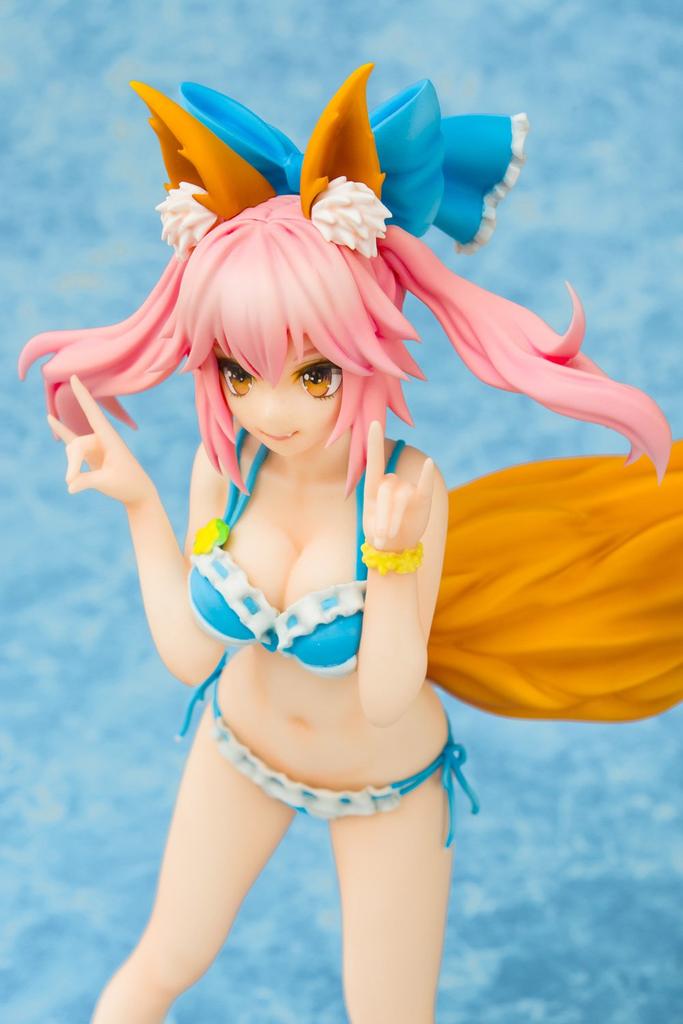 Funny Knights Tamamo no Mae Summer Vacation Scale Painted Complete Figure First Order Limited Fate/EXTELLA ver. 1/8 ATBC-PVC (Manufacturer's