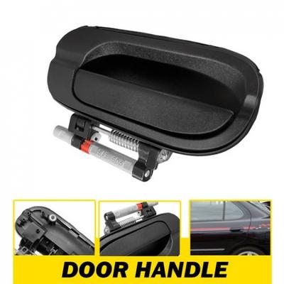 Rear Left Driver Black Textured Exterior Door Handle for 2000-2006 Nissan Sentra