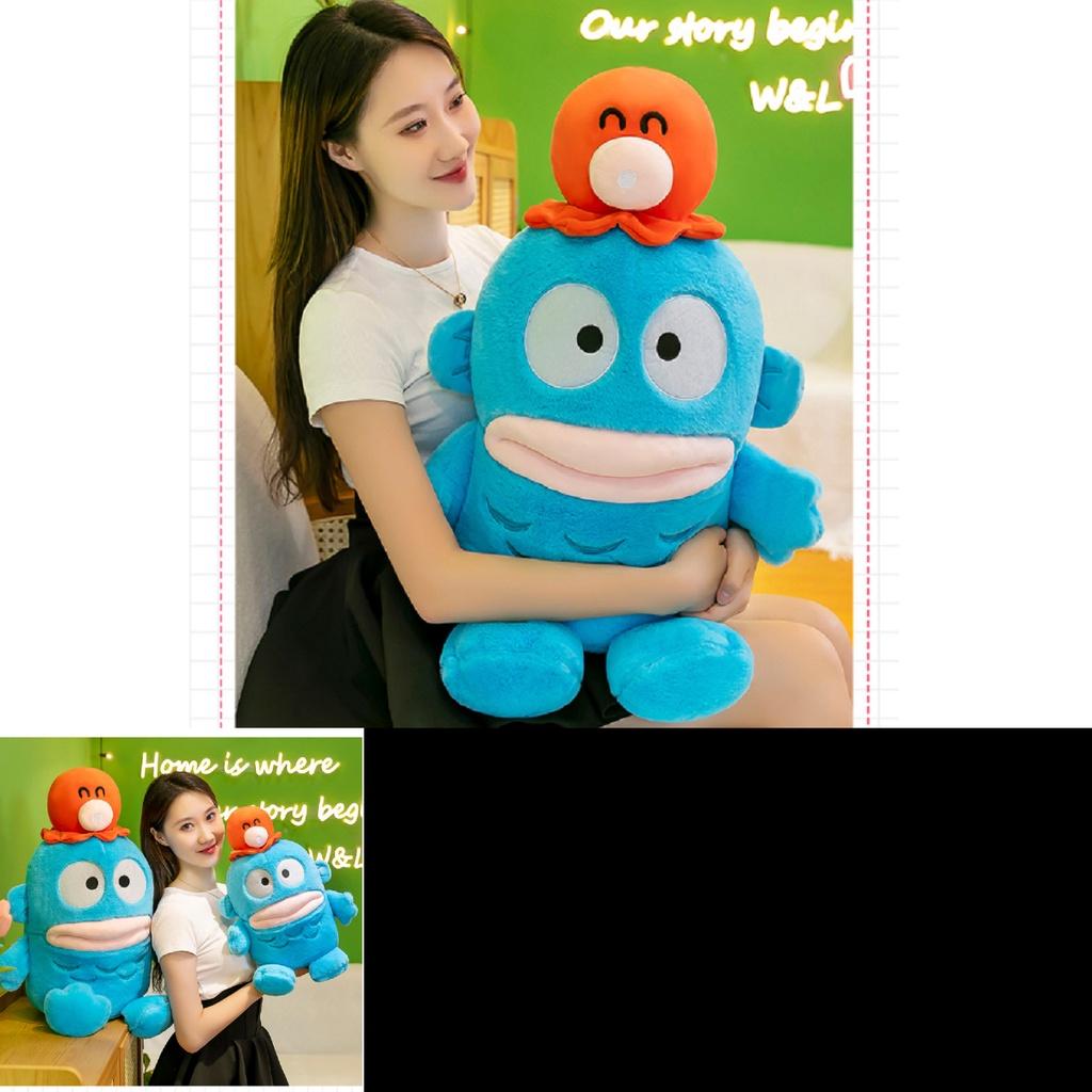 Hanton Plush Doll Cute Fish Soft Toy For Kids And Adults