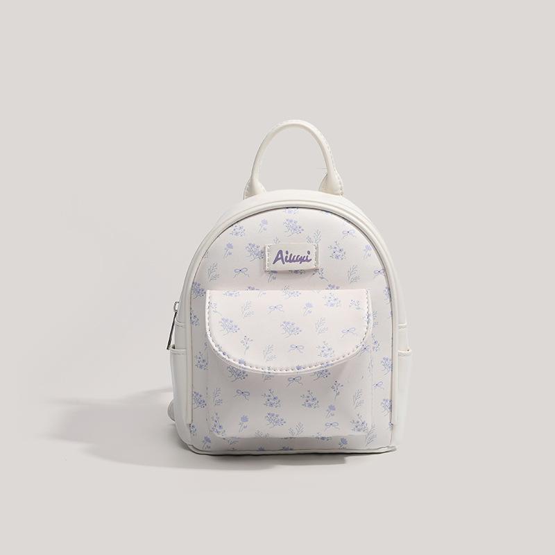 2025 Korean Niche Foreign Style Mini Bag Fashion Pink Backpack Ins Going Out Backpack New Shoulder