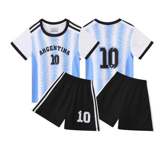 European Cup jersey Children's ball asterisk football jersey set Baby primary school football training class team jersey Kindergarten