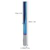 ZDZCYS17DL 10Pcs Cemented Carbide 3.175mm Handle 2-Flute Straight Milling Cutter Blue