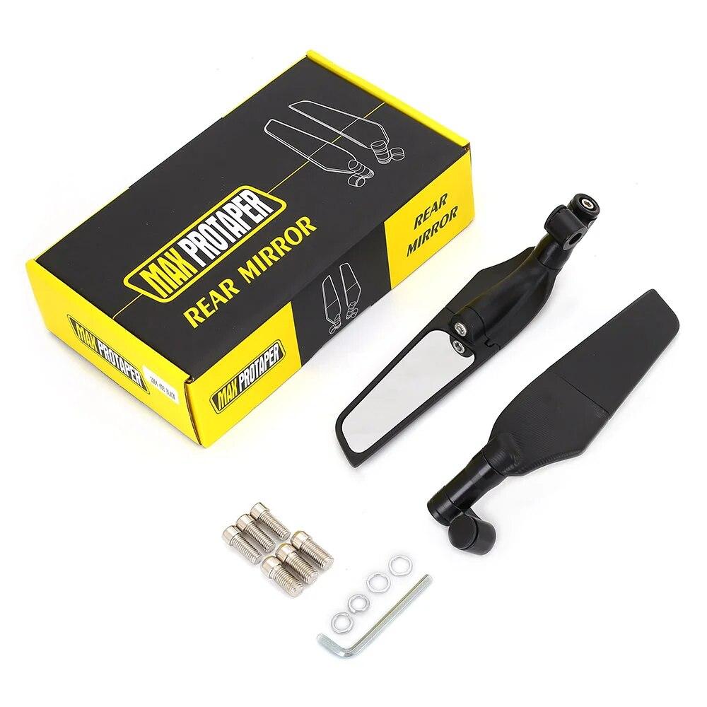 For Yamaha Honda Suzuki Kawasaki Buell MV Agusta Motorcycle Fixed Wind Wing Competitive Rearview Mirror Reversing Mirror