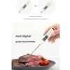 Food-grade digital probe cooking thermometer (probe cover and battery included)