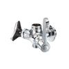 Kitchen Double Lever Suitable for Inland and Cold Faucet, Outlet, Handle, 90-degree Open/Close, Climates, E2310F-13