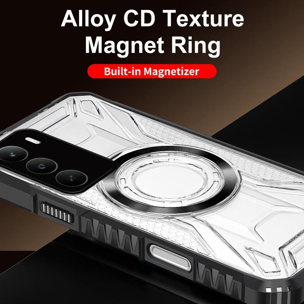 Battle Shadow Series Armor Phone Case for Realme 14x 5G Shockproof Anti‑Drop Protective Cover