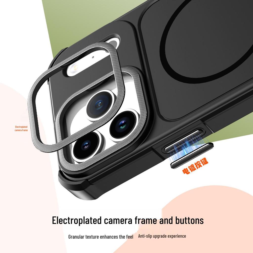 iPhone 17 Pro Max Skin-Feel Full Coverage Magsafe Magnetic Case