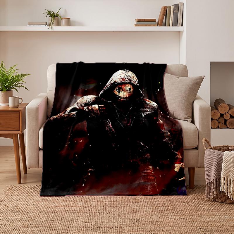 Dead by Daylight Soft Warm Flannel Blankets Comfortable Blanket for Home Decoration Gifting