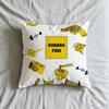 Bbanana Fish Anime Cushion Cover Inches Farmhouse Decor Home Throw Pillow Covers For Couch Decorations