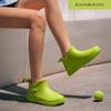 Women's Versatile Waterproof Rubber Rain Boots - Non-slip, Soft Sole, Casual Outdoor Short Boots for Camping